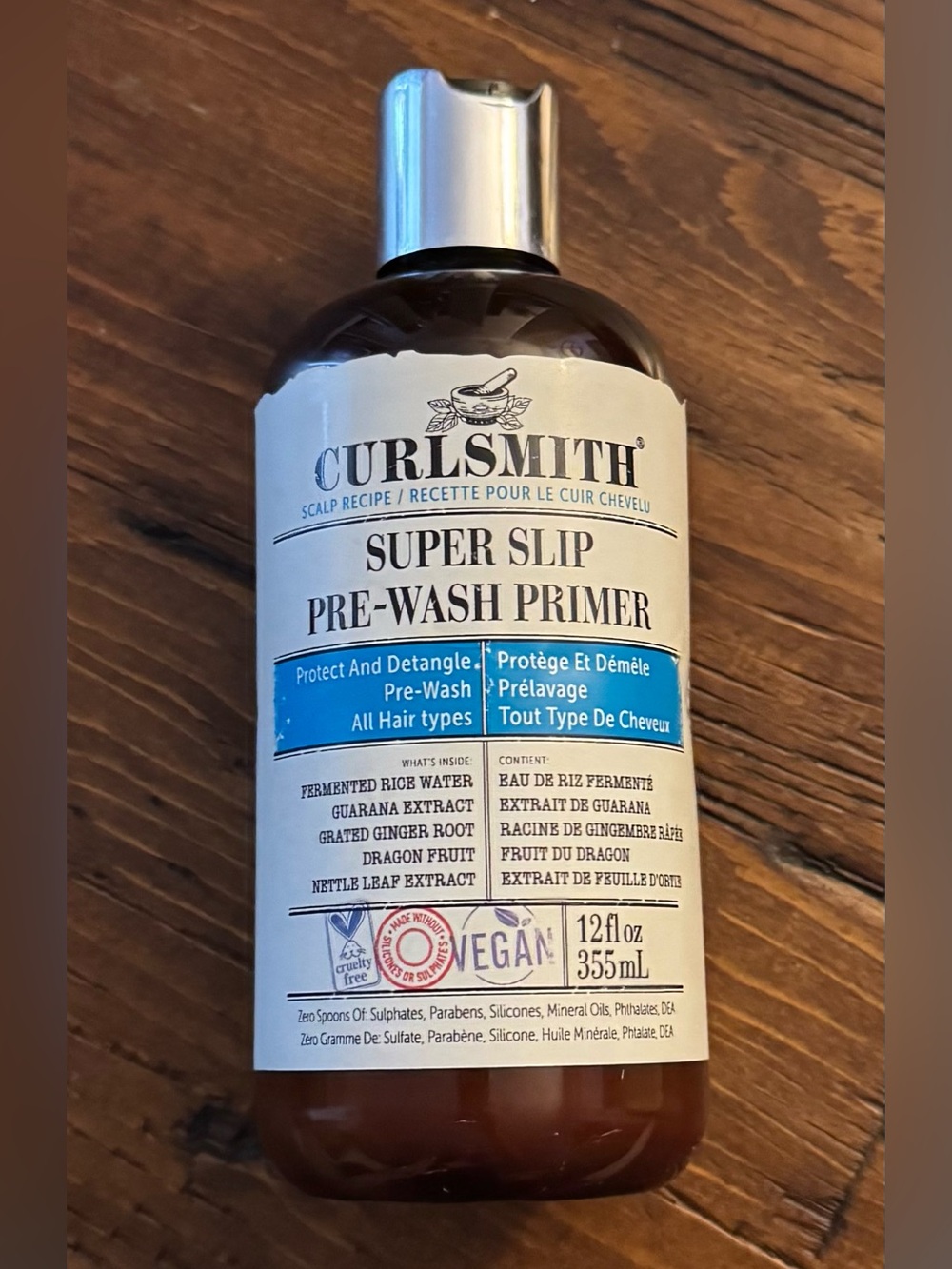 LNWOT Curlsmith Super Slip pre-wash primer
